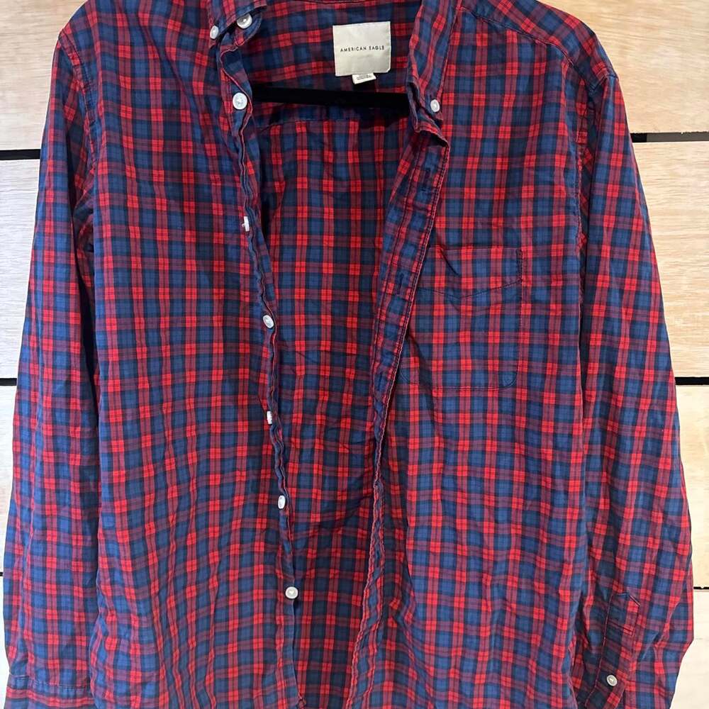 American Eagle Men's Multi Shirt